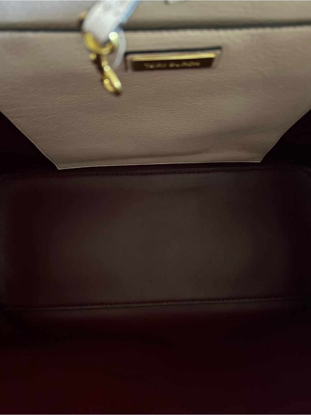 Tory Burch McGraw Leather Tote Bag in Pink - EUC - Picture 5 of 12